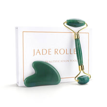 Load image into Gallery viewer, Deinlai jade roller and gua sha